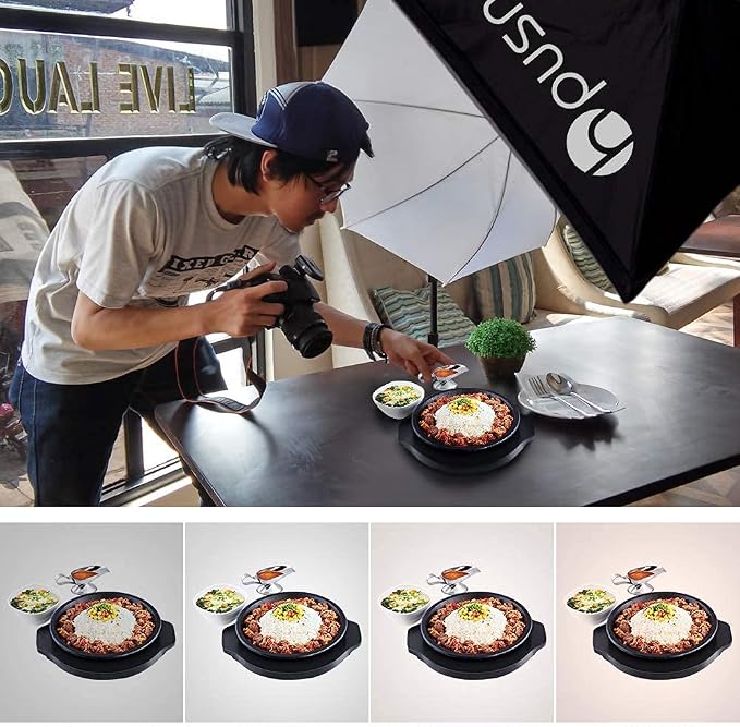 HPUSN Softbox Photography Lighting Kit, Photo Studio Light - Image 8