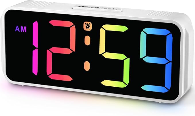 Peakeep Tiny Small Digital Alarm Clock Plug in by PEAKEEP