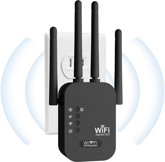 WiFi Extender, WiFi Repeater, Internet Booster, Long Range WiFi Extenders by Unknown