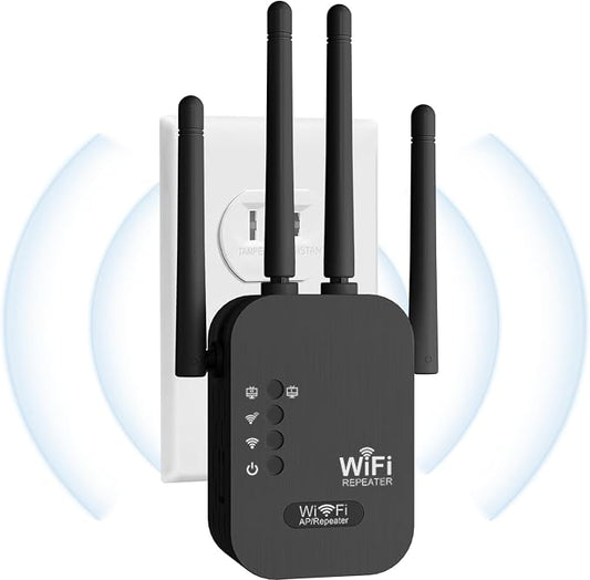 WiFi Extender, WiFi Repeater, Internet Booster, Long Range WiFi Extenders by Unknown