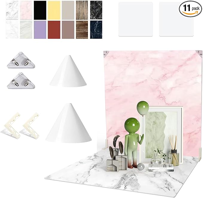 11PCS Large 24x24IN Photo Backdrops Board by Exzycke