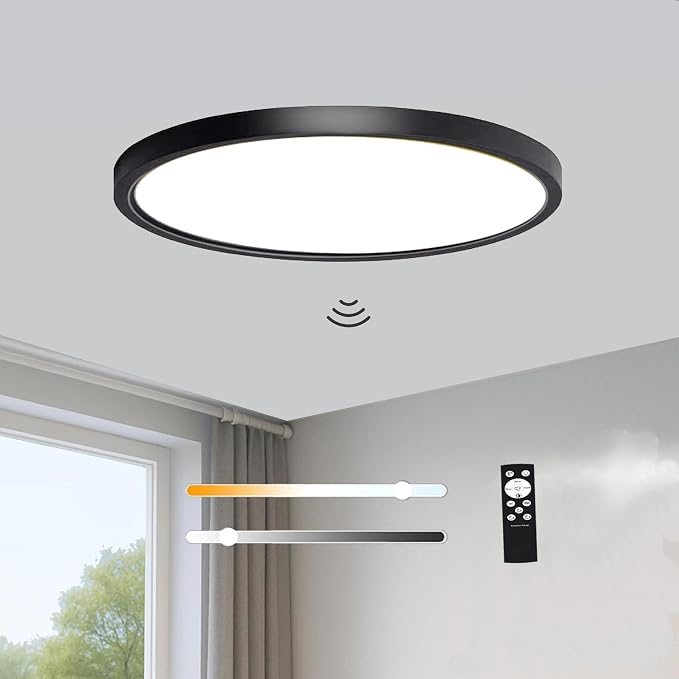 12 Inch Motion Sensor Ceiling Light Indoor, Motion Sensor Fixture Indoor by Unknown