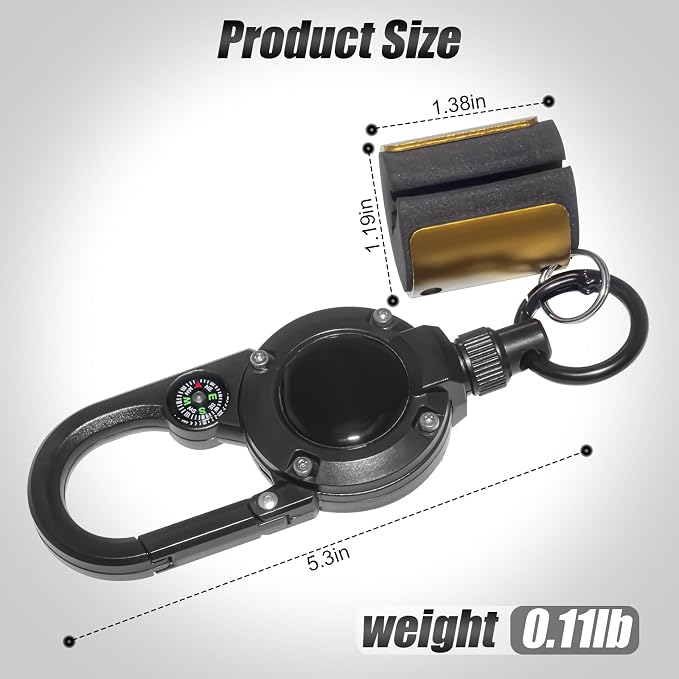 Fishing Rod Clip, Wearable Fishing Rod Holder, Portable Fishing Rod Accessory - Image 4