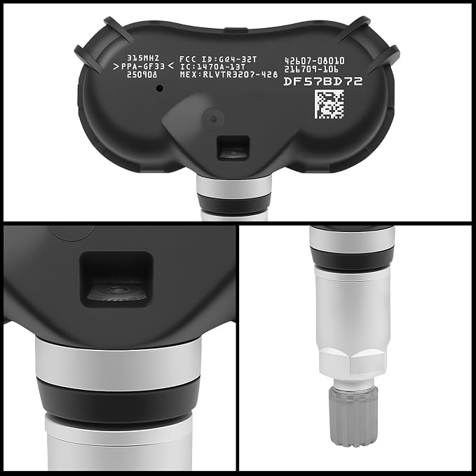 Pre-Programmed 315MHz TPMS Sensor for:-Toyota Tundra 2007-2020, Sequoia - Image 9