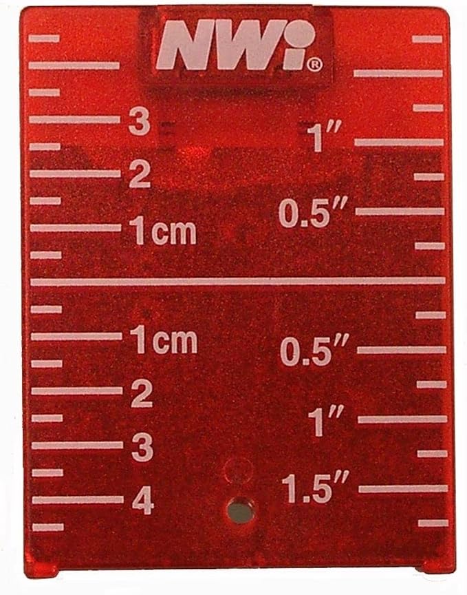 NWI NTGT Red Grid Target with Magnetic Base by Unknown