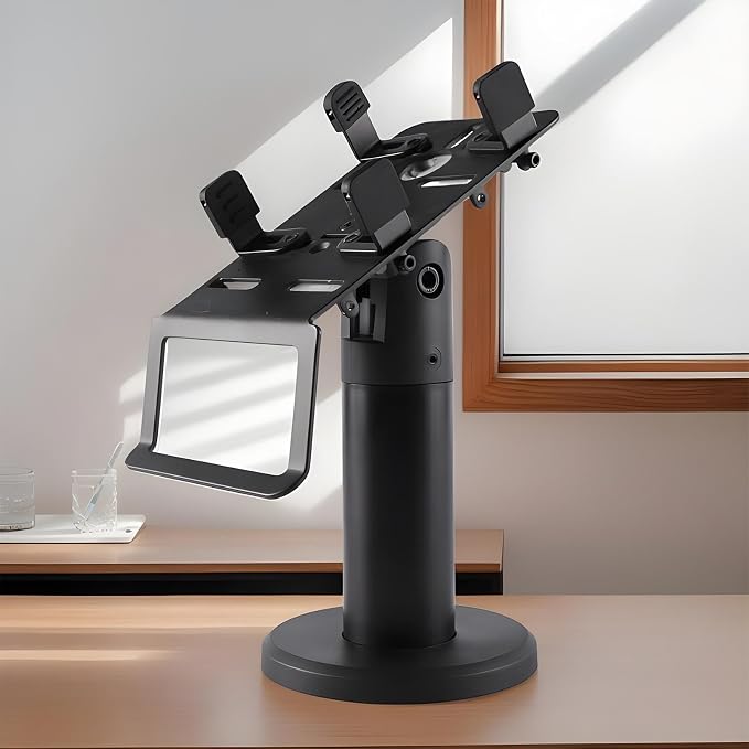 POS System Stand, 360-Degree Rotation Holder, Ergonomic Credit Card Terminal - Image 3