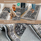 4x8 Rug Washable for Entryway Kitchen – Non-Slip Rubber Backed Area Rug for - Image 5
