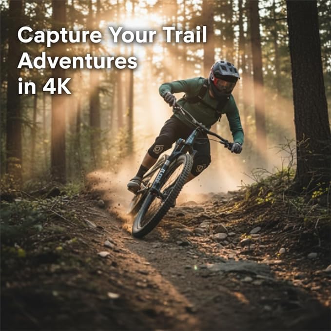 4K Bike Camera with GPS Tracking, Cycling Computer & Headlight – Spedal S1 - Image 2