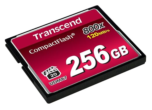 Transcend 256GB CompactFlash Memory Card 800x - Image 2