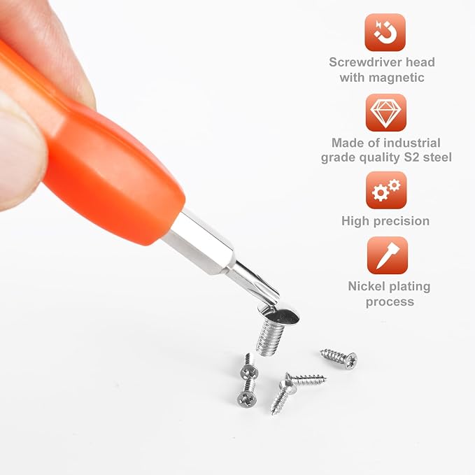 Video Doorbell Screwdriver, Double-Ended T6 T15 Screw Driver Tool - Image 4