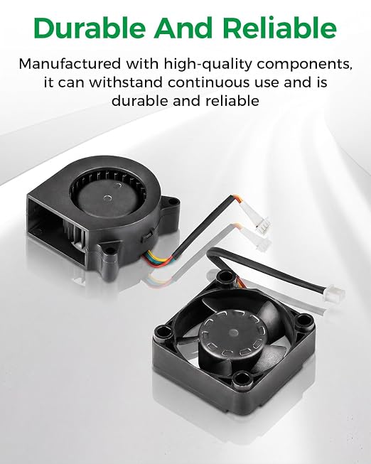 Creality Official K1 Series Fan Combo Pack, 4020 Blower Fan & 3010 Axial Fan - Image 4