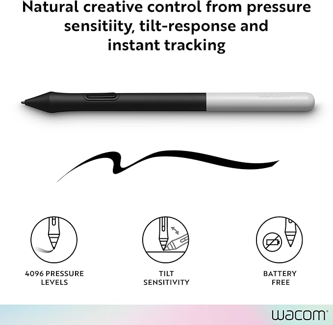 Wacom One Pen CP91300B2Z for Wacom One Creative Pen Display - Image 3