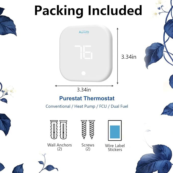 Smart Thermostat for House, Enhanced Programmable WiFi Thermostat, Saving - Image 4