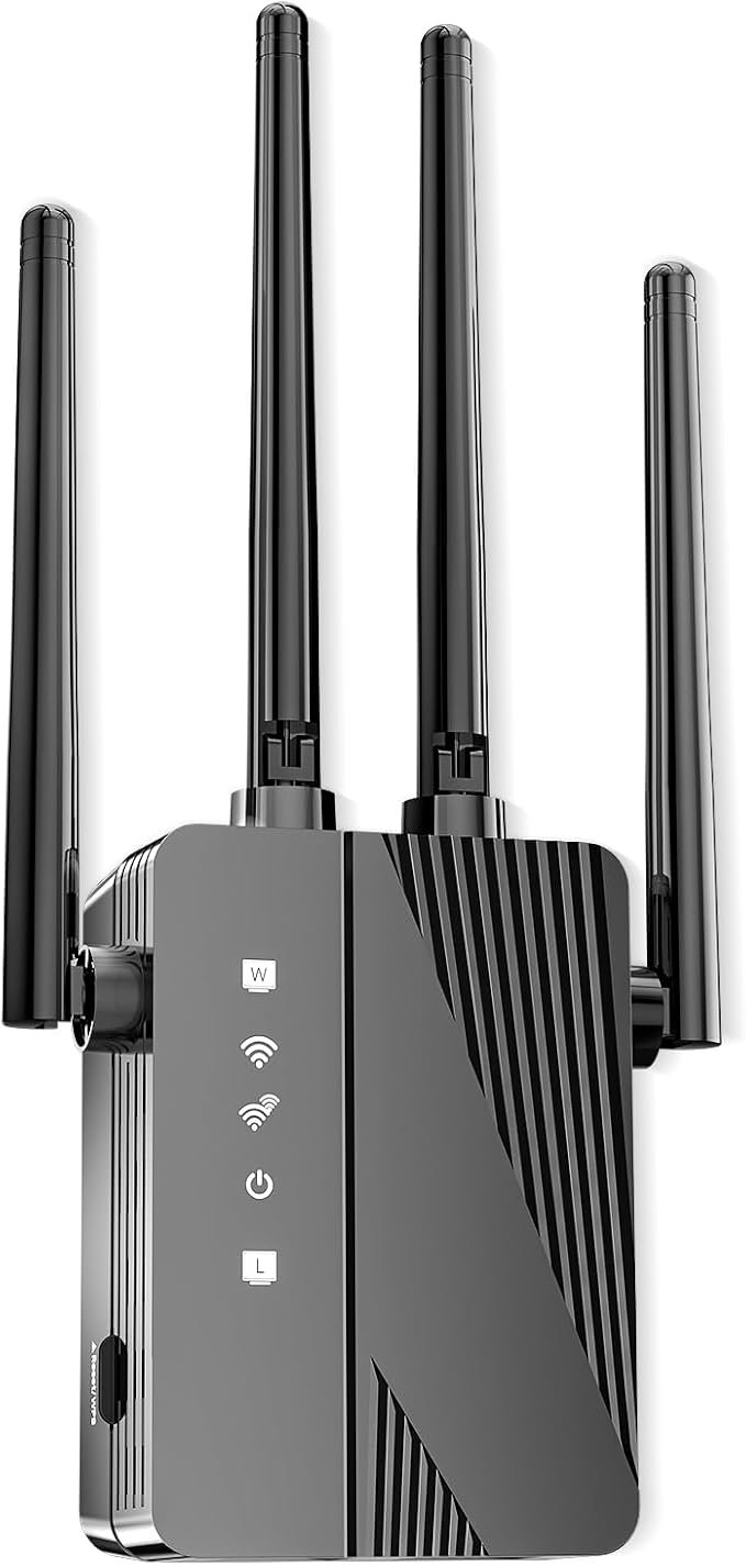 2026 WiFi Extender Signal Booster, Longest Range up to 15000 sq.ft by EBOOUS