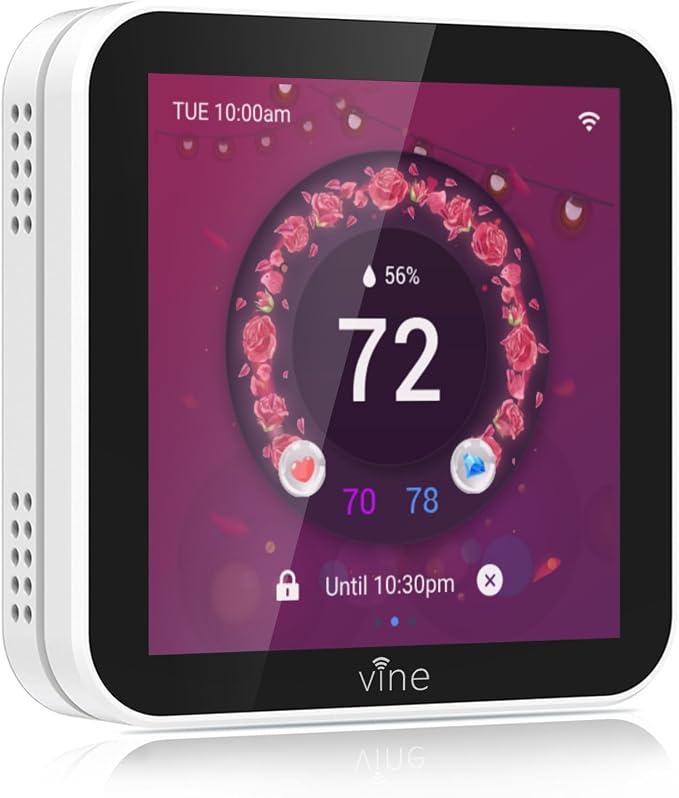 vine Smart Thermostat Larger Color Screen Thermostats - Image 9