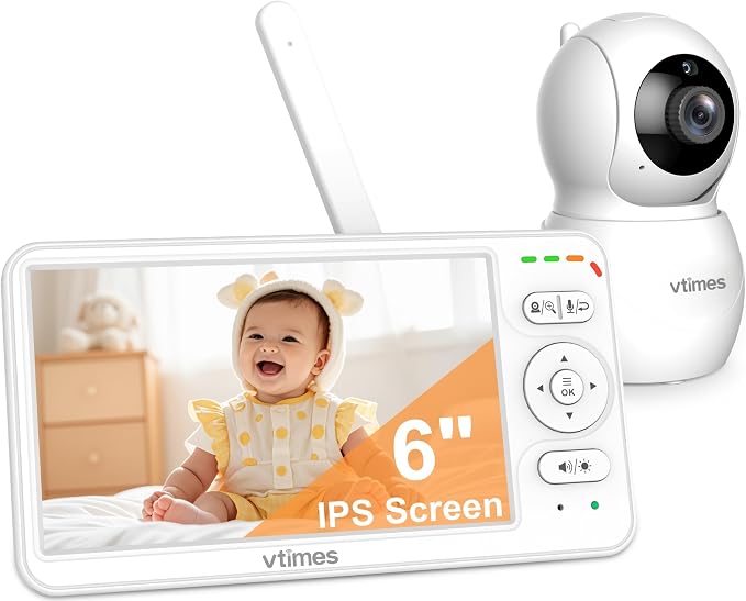 VTimes Baby Monitor with Camera and Audio, Baby Monitor No WiFi Night Vision by VtimesBabyMonitor