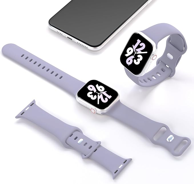 Sport Band Compatible with Apple Watch 38mm 40mm 41mm 42mm 44mm 45mm 46mm 49mm - Image 2