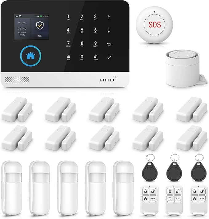 LWOHSI Home Security Systems, Wireless Alarm System by LWOHSI
