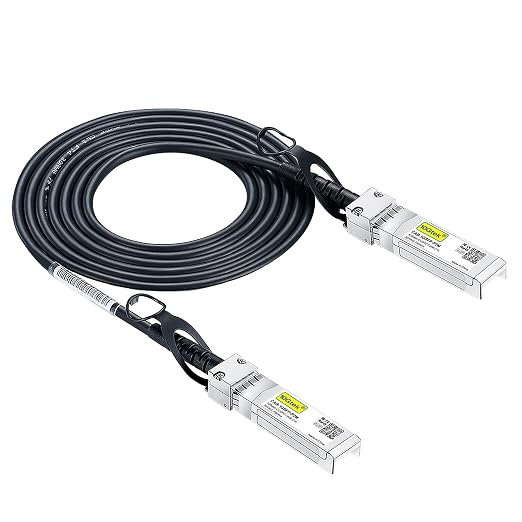 10G SFP+ DAC Twinax Cable, SFP+ to SFP+ Direct Attach Copper Passive by 10Gtek