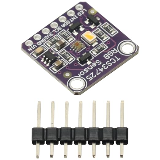 2 Pcs TCS34725 RGB Light Color Sensor Recognition Module - Image 3