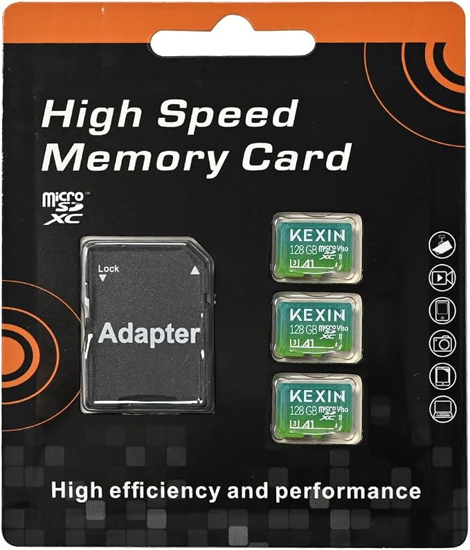 KEXIN 128GB Micro SD Card 3 Pack - Image 8