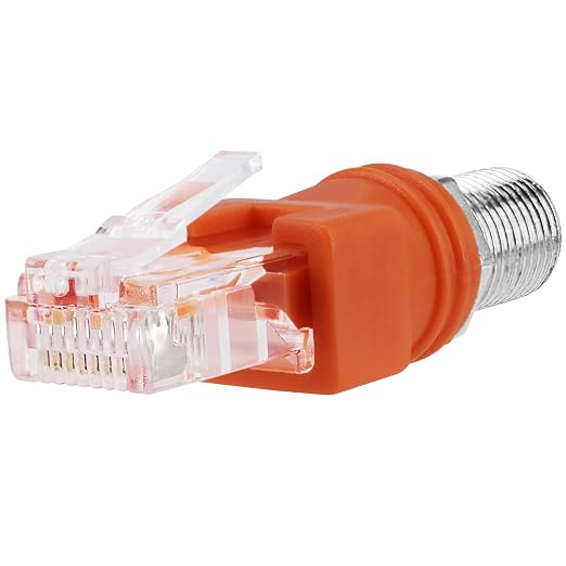 RF to RJ45 Converter Adapter, 2 Pack F Female to RJ45 Male Ethernet Adapter - Image 7