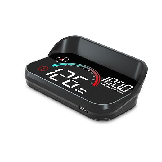 AZIJYV Windshield Speedometer Projector, Digital Speedometer by AZIJYVHeadUpDisplay