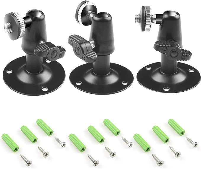 Camera Bracket Mount 3 Pcs Security Wall Mount - Image 2