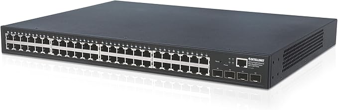 Intellinet 48 Port Web Managed Gigabit Ethernet Switch by IntellinetNetworkSolutions