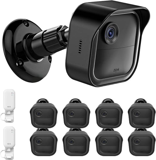 All-New Blink Outdoor Camera Surveillance Mount, 8 Pack Weatherproof Protective by Hibezos