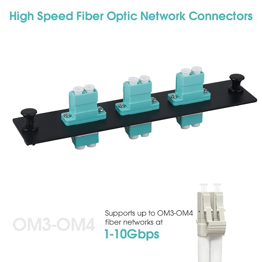 3 Duplex LC/OM3 Fiber Patch Panel - Image 5