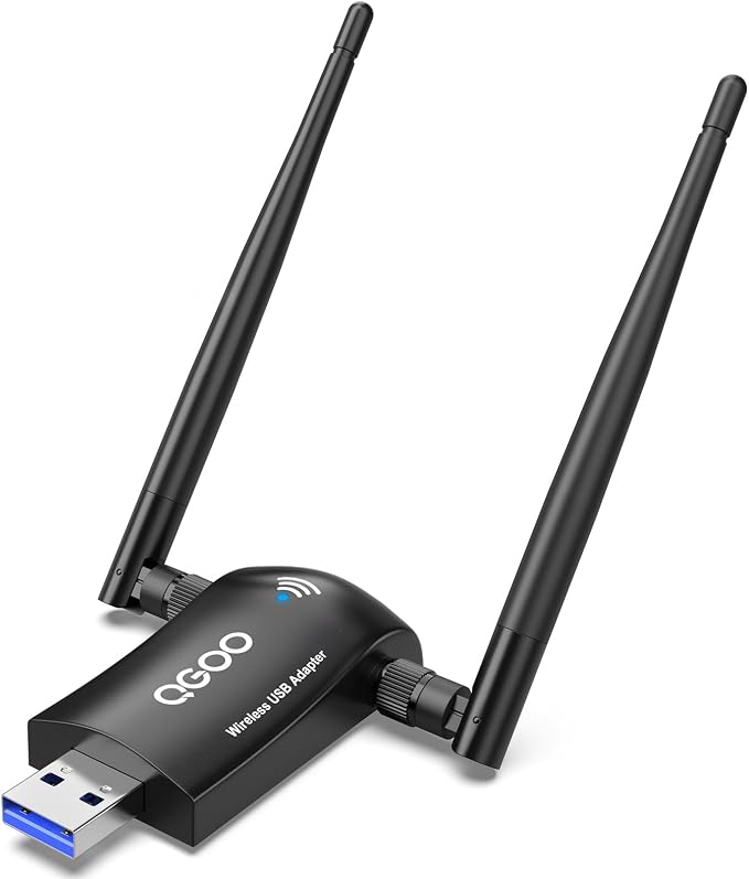 Wireless WiFi Adapter for Desktop PC by QGOO