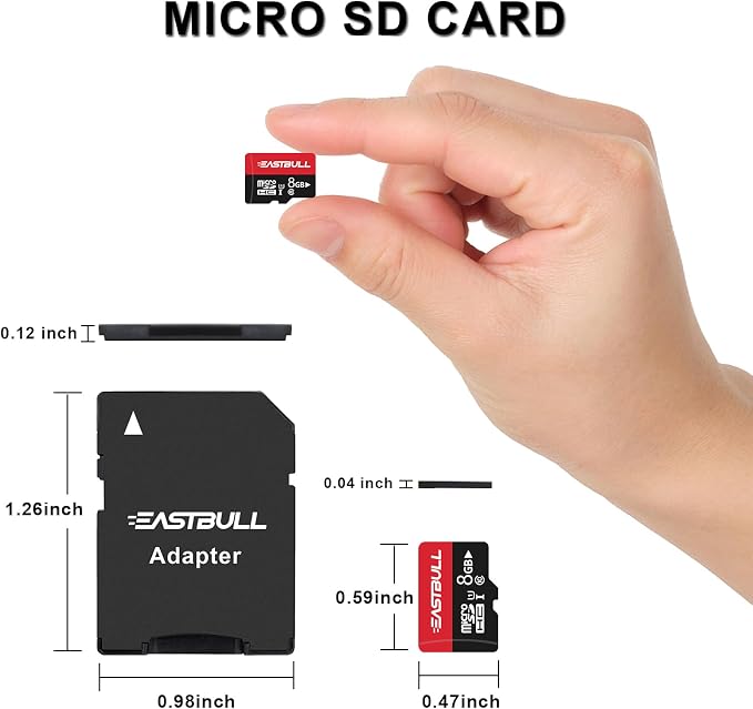 EASTBULL 8GB 10-Pack of Micro SD Cards, SD Memory Card 8GB SD Cards Pack Full - Image 5