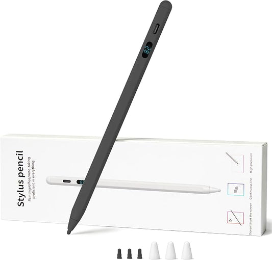 Active Stylus Pen with LED Display, 2-in-1 Dual Modes Digital Pencil by YOUPECK