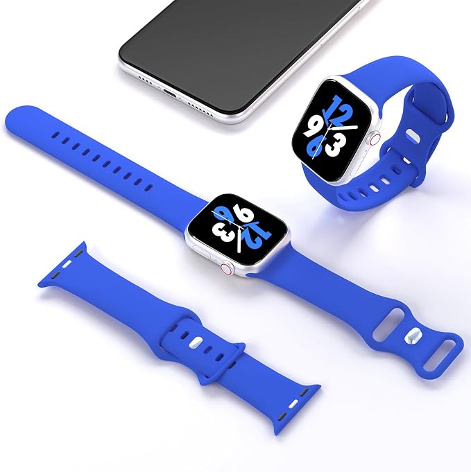Sport Band Compatible with Apple Watch 38mm 40mm 41mm 42mm 44mm 45mm 46mm 49mm - Image 2