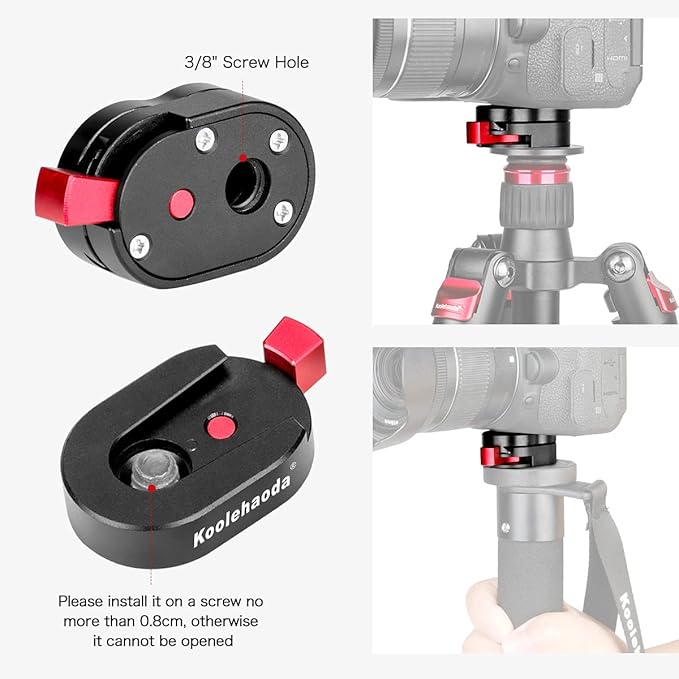 Koolehaoda Mini Quick Release Plate System - Image 4