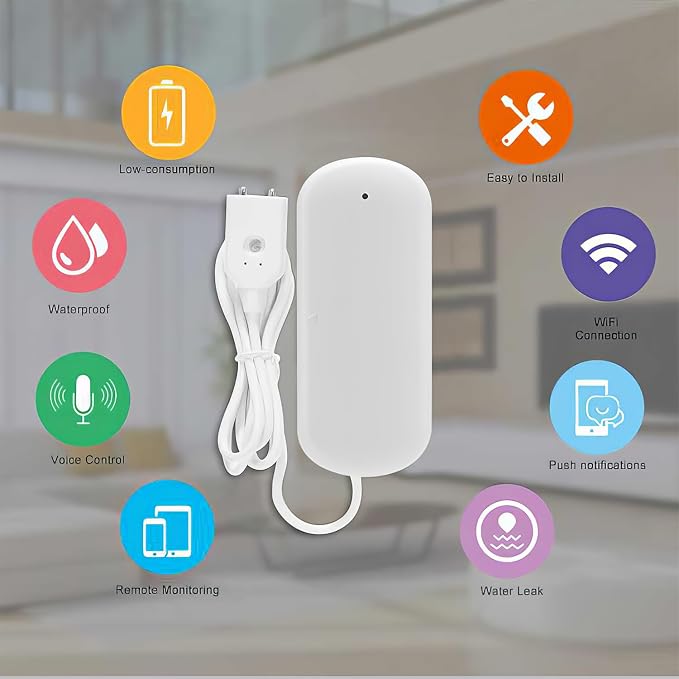 Ufairy UJV WiFi Water Sensor Water Leak Detector - Image 9