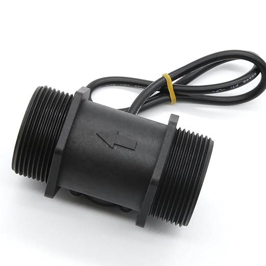 2" Water Flow Sensor Food-Grade Switch Hall Effect Flowmeter Fluid Meter - Image 3