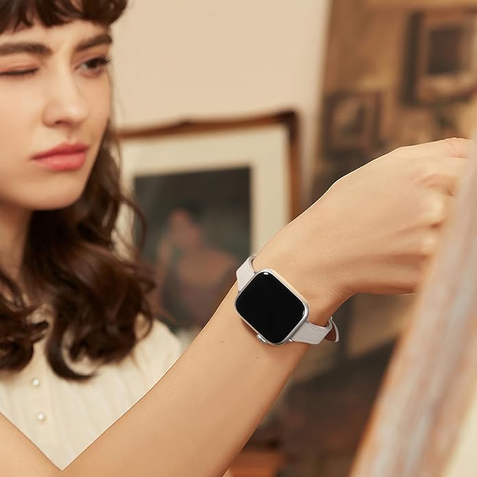 Charlam Slim Leather Band Compatible - Image 6