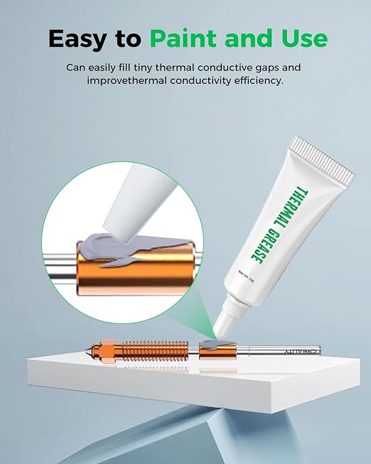 Creality 3D Printer Thermal Grease, 350°C High-Temperature Resistant Paste - Image 8