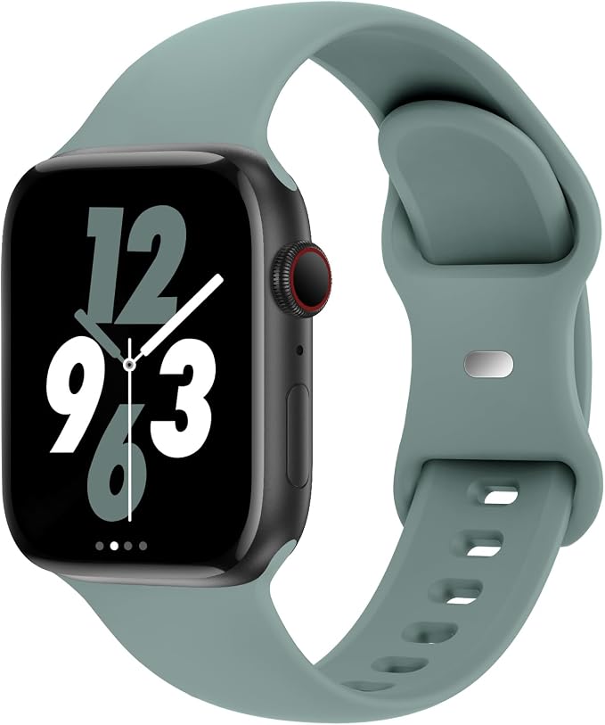 Sport Band Compatible with Apple Watch 38mm 40mm 41mm 42mm 44mm 45mm 46mm 49mm by Acrbiutu