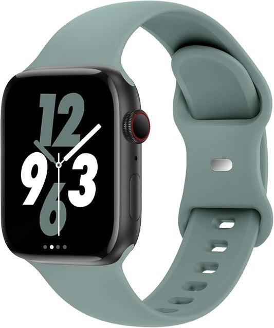 Sport Band Compatible with Apple Watch 38mm 40mm 41mm 42mm 44mm 45mm 46mm 49mm by Acrbiutu