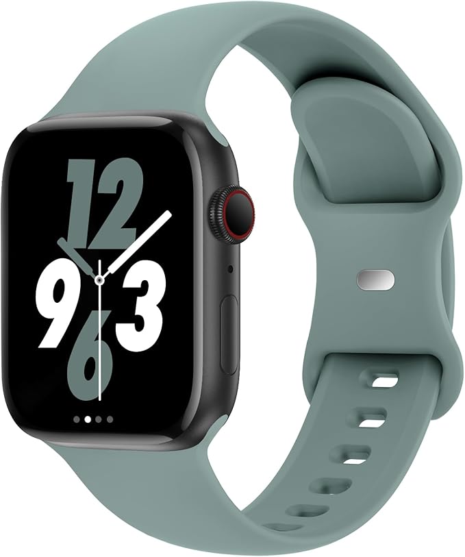 Sport Band Compatible with Apple Watch 38mm 40mm 41mm 42mm 44mm 45mm 46mm 49mm by Acrbiutu