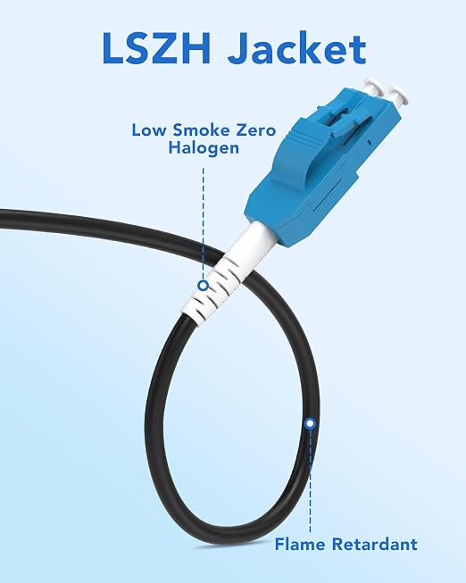 150M Uniboot LC to LC Single Mode Fiber Patch Cable，OS2 Outdoor Armored Fiber - Image 4