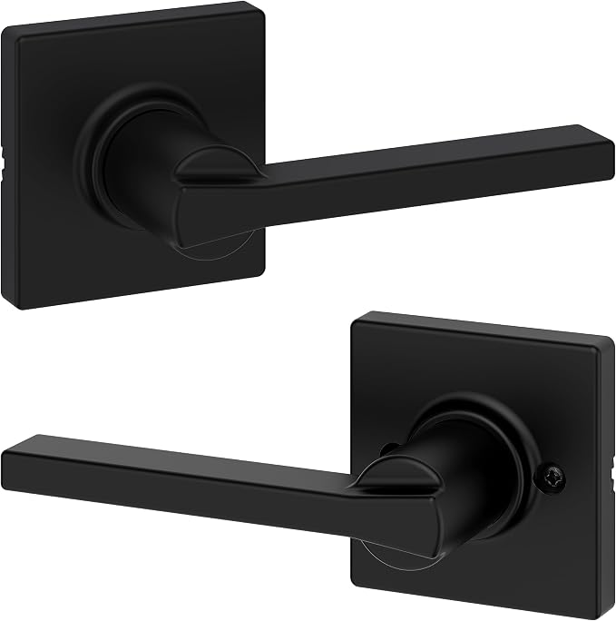 Kwikset Casey Hallway Passage and Bed/Bath Privacy Door Handle 6 Pack, 3 - Image 3