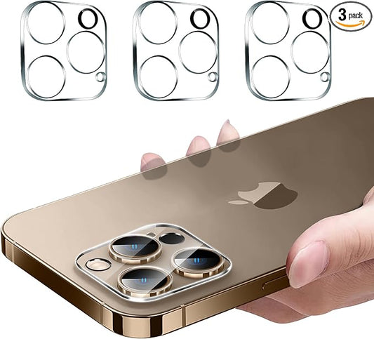 3PCS Rear Back Camera Lens Protector Tempered Glass by Hlija