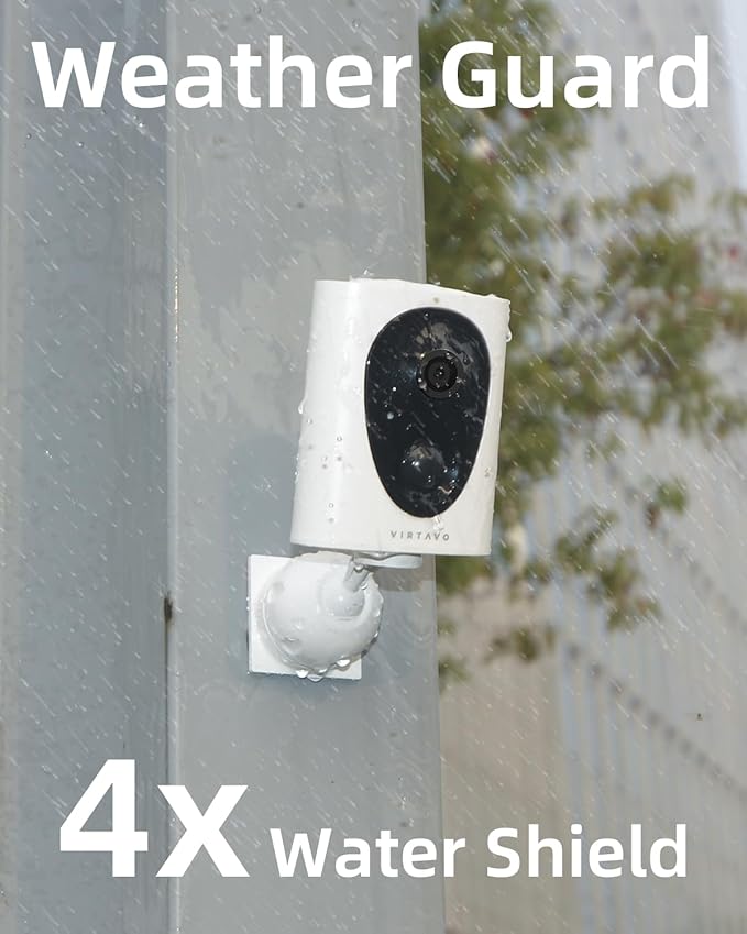 VIRTAVO VistaFlask 2K Security Cameras Wireless Outdoor, Battery Powered - Image 5
