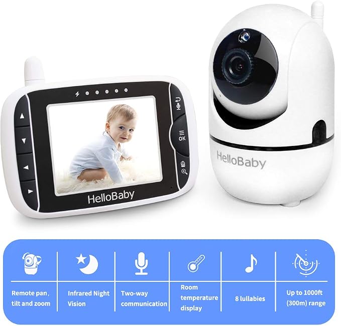 HelloBaby Video Baby Monitor - Image 2