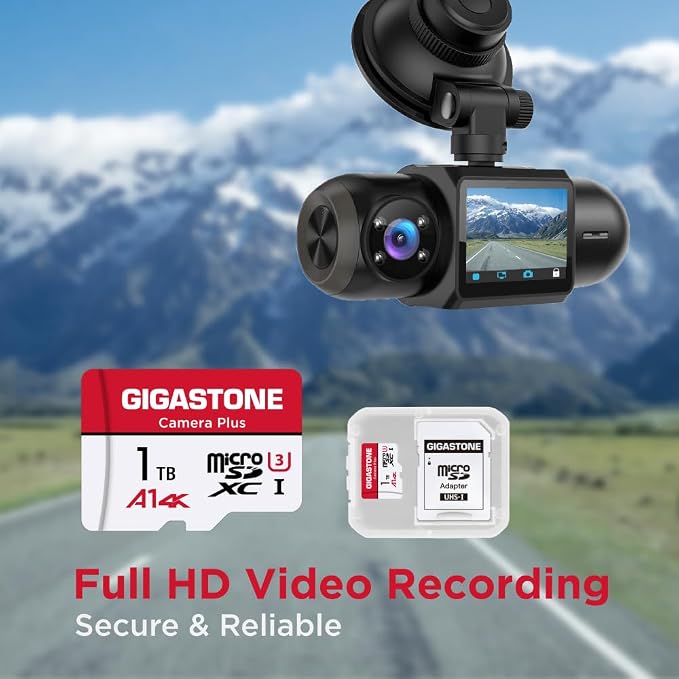 GIGASTONE 1TB Micro SD Card 4-Pack, Camera Plus, Action Camera, A1 Run App - Image 6