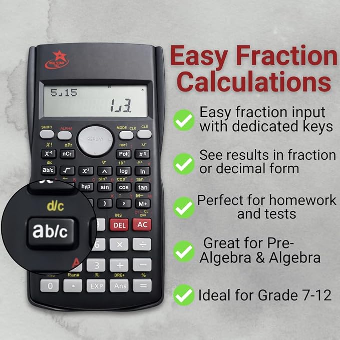 SC-216 Scientific Non-Graphing Calculator - Image 2